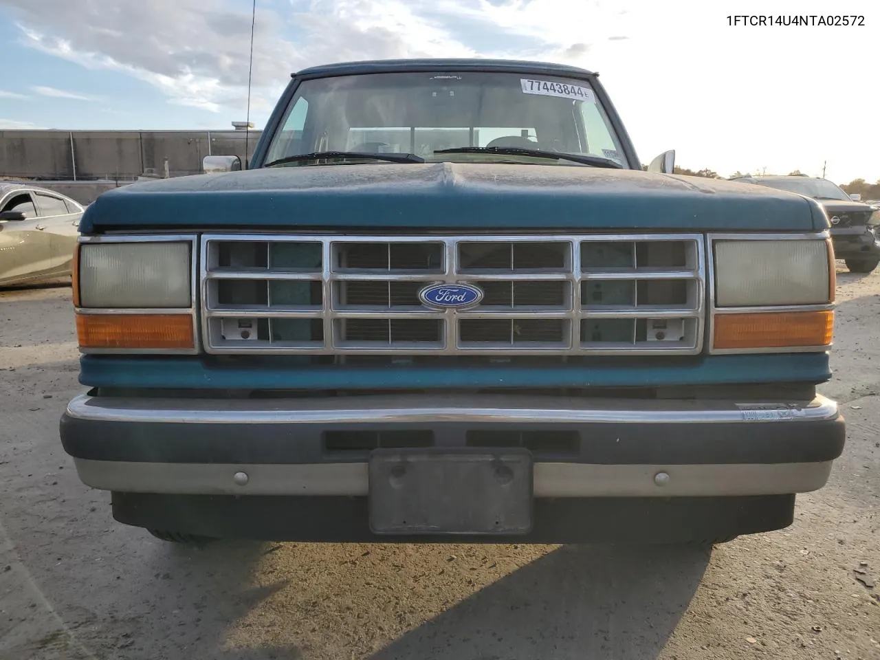 1992 Ford Ranger Super Cab VIN: 1FTCR14U4NTA02572 Lot: 77443844