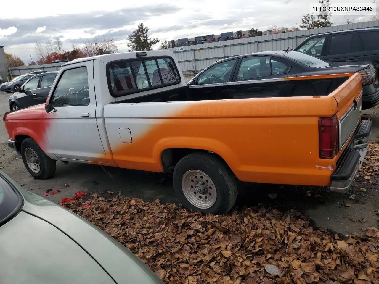 1992 Ford Ranger VIN: 1FTCR10UXNPA83446 Lot: 78245784