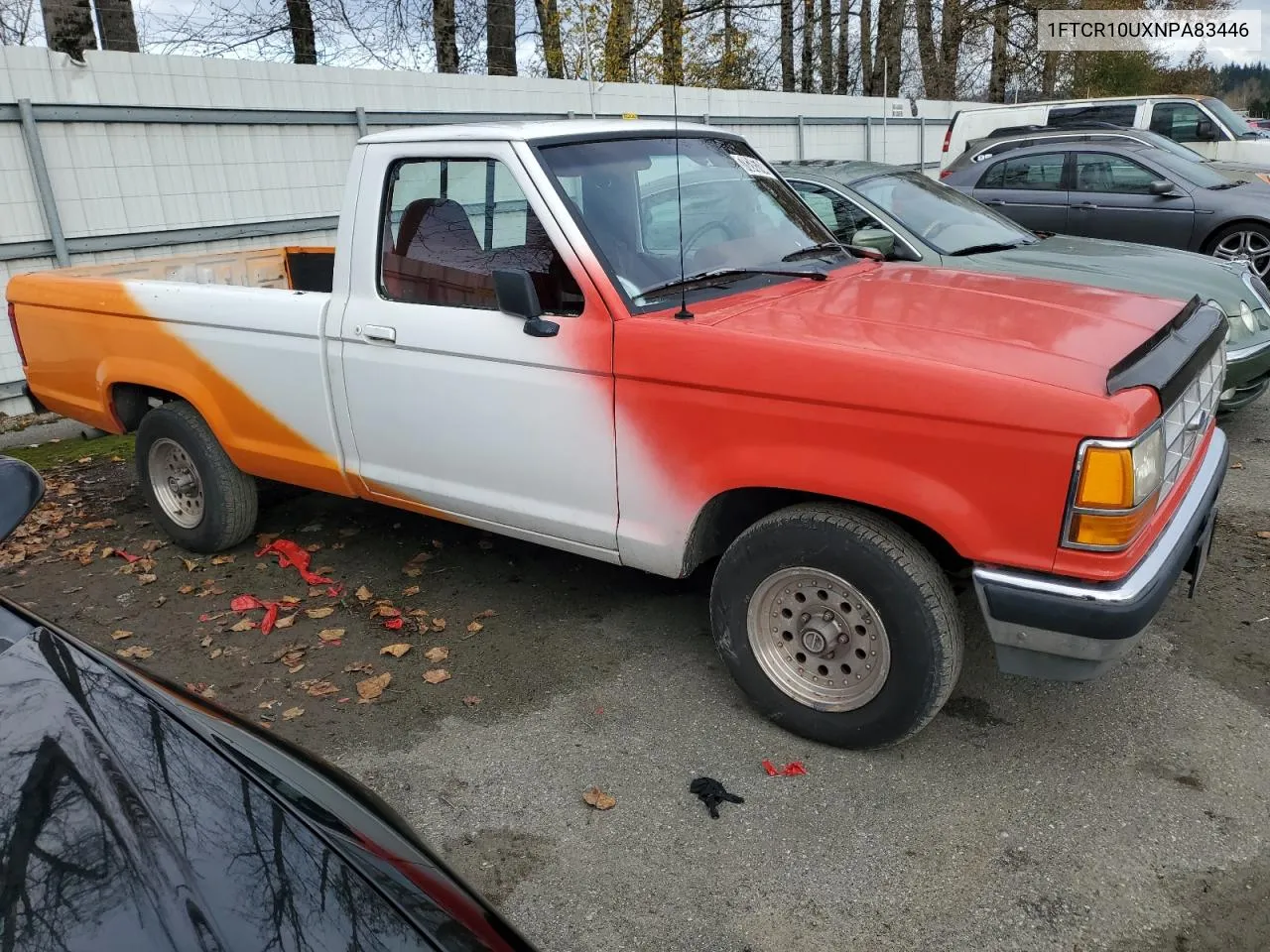 1992 Ford Ranger VIN: 1FTCR10UXNPA83446 Lot: 78245784