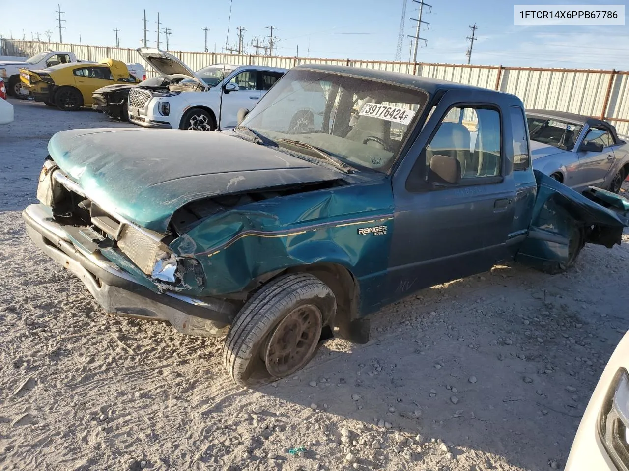 1993 Ford Ranger Super Cab VIN: 1FTCR14X6PPB67786 Lot: 51010444