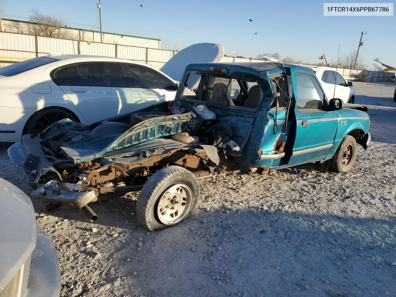 1993 Ford Ranger Super Cab VIN: 1FTCR14X6PPB67786 Lot: 51010444