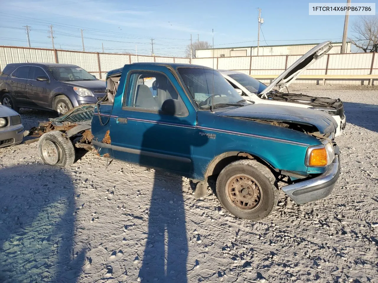 1993 Ford Ranger Super Cab VIN: 1FTCR14X6PPB67786 Lot: 51010444