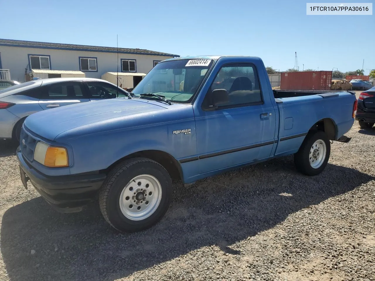 1993 Ford Ranger VIN: 1FTCR10A7PPA30616 Lot: 66602414