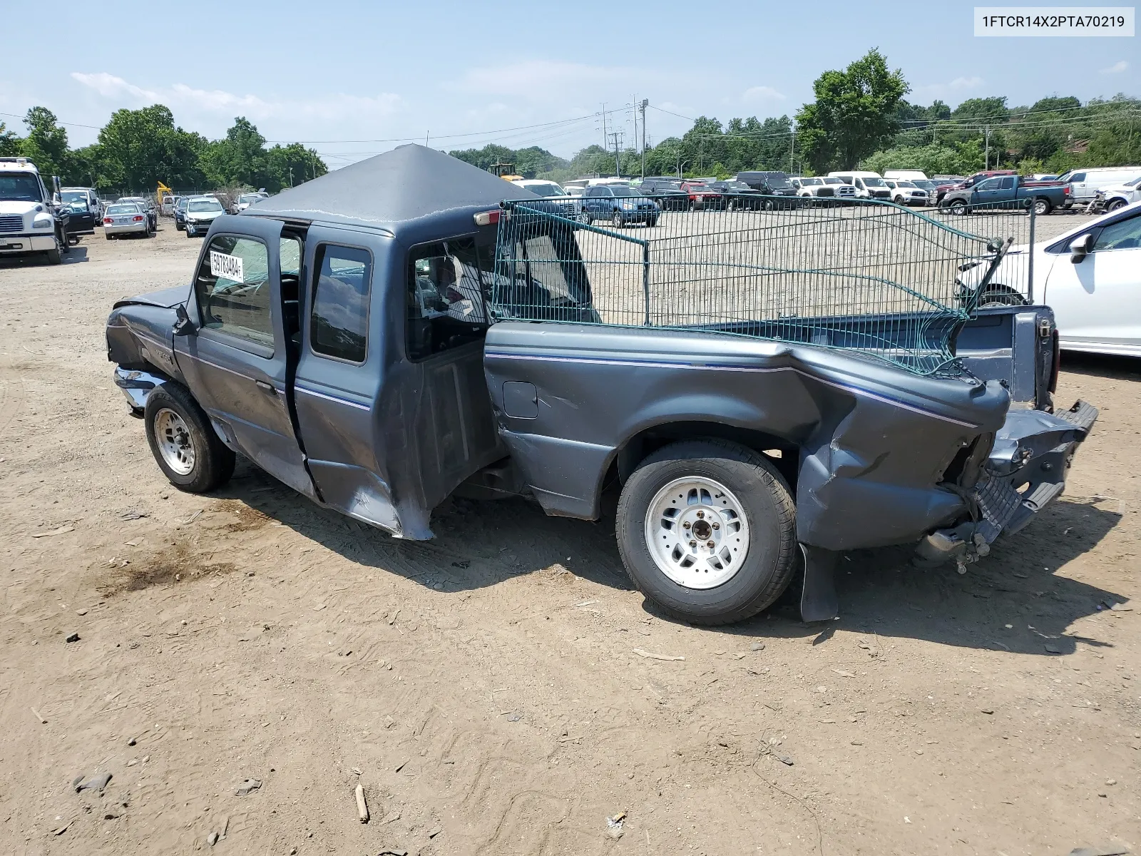 1FTCR14X2PTA70219 1993 Ford Ranger Super Cab