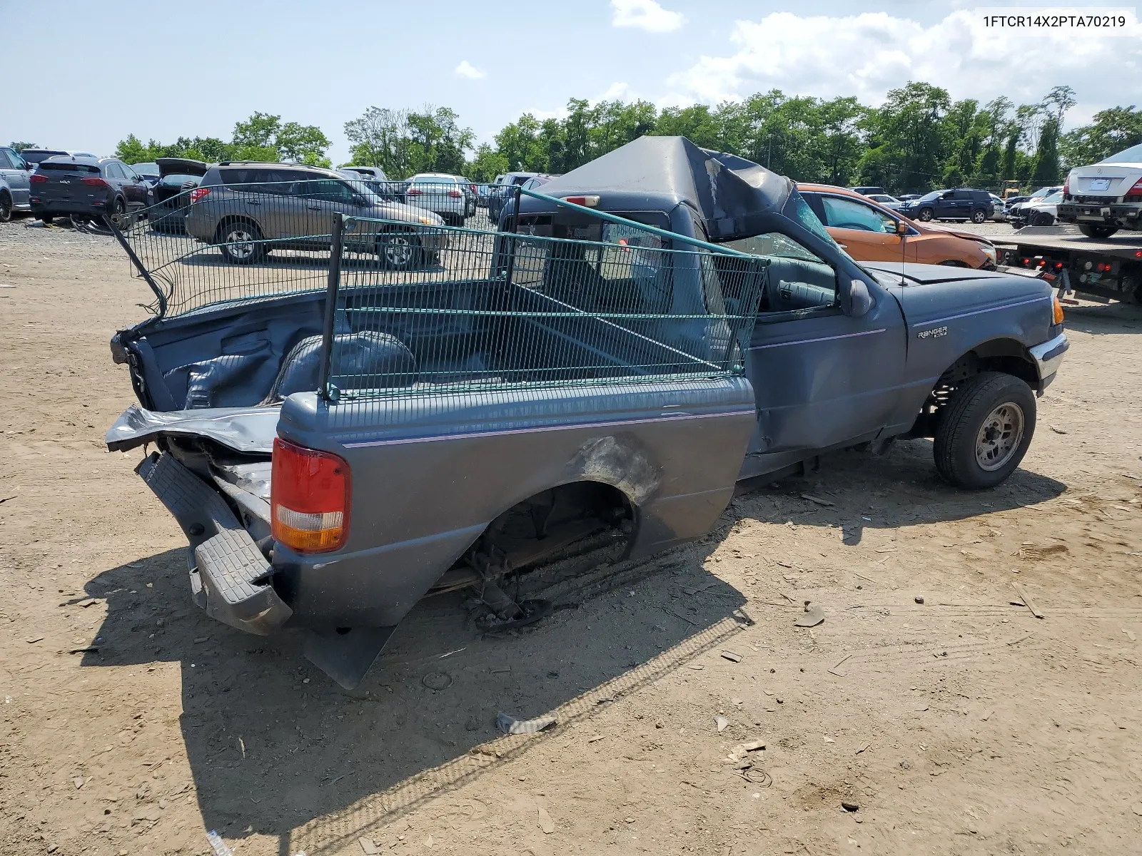 1FTCR14X2PTA70219 1993 Ford Ranger Super Cab