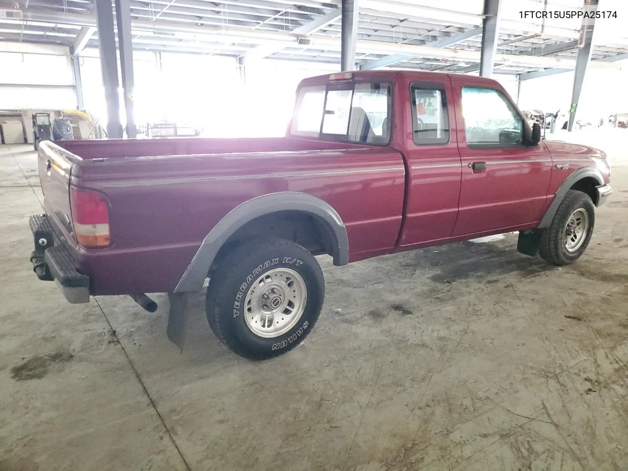 1993 Ford Ranger Super Cab VIN: 1FTCR15U5PPA25174 Lot: 70320574