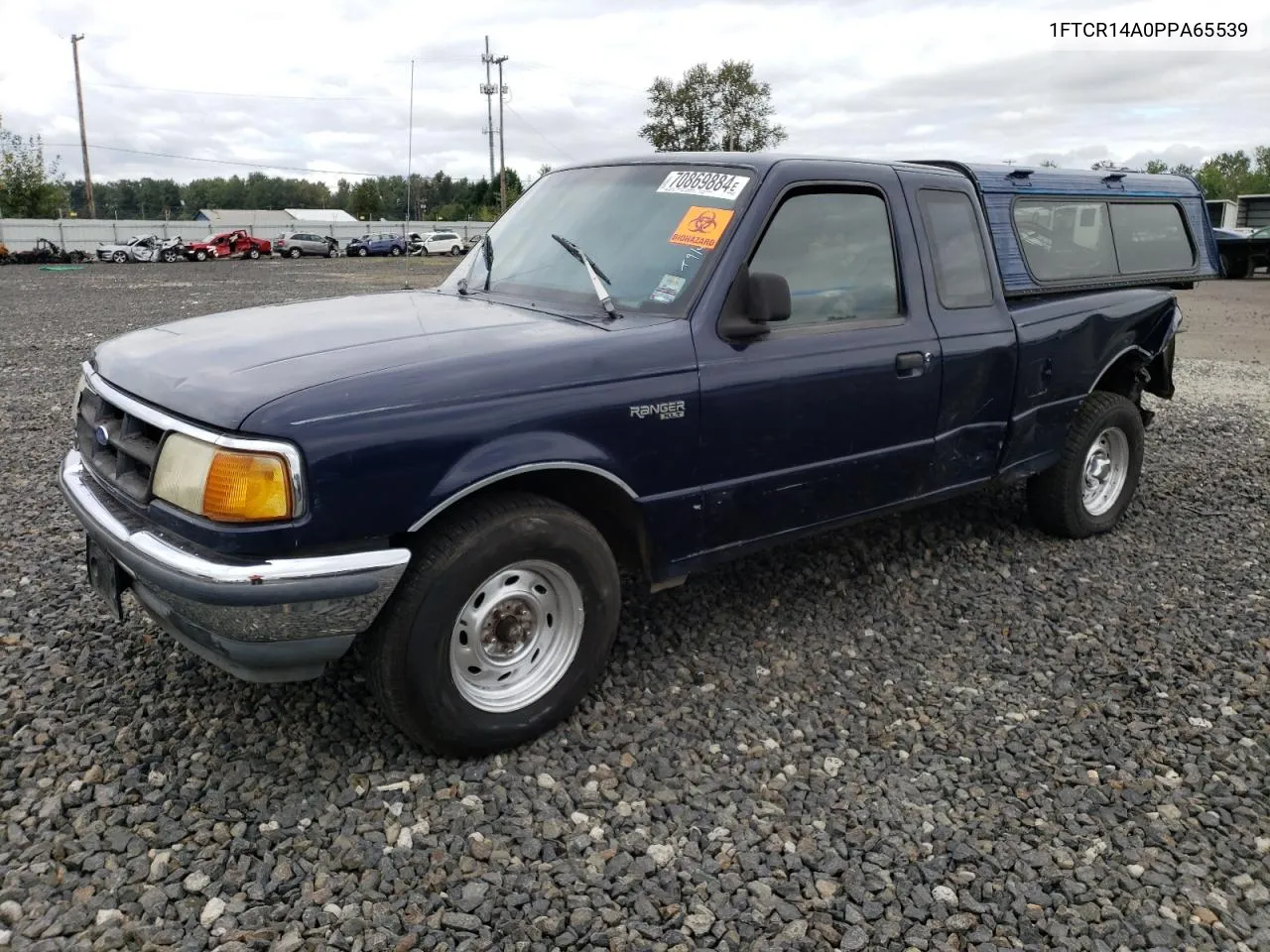 1993 Ford Ranger Super Cab VIN: 1FTCR14A0PPA65539 Lot: 70869884