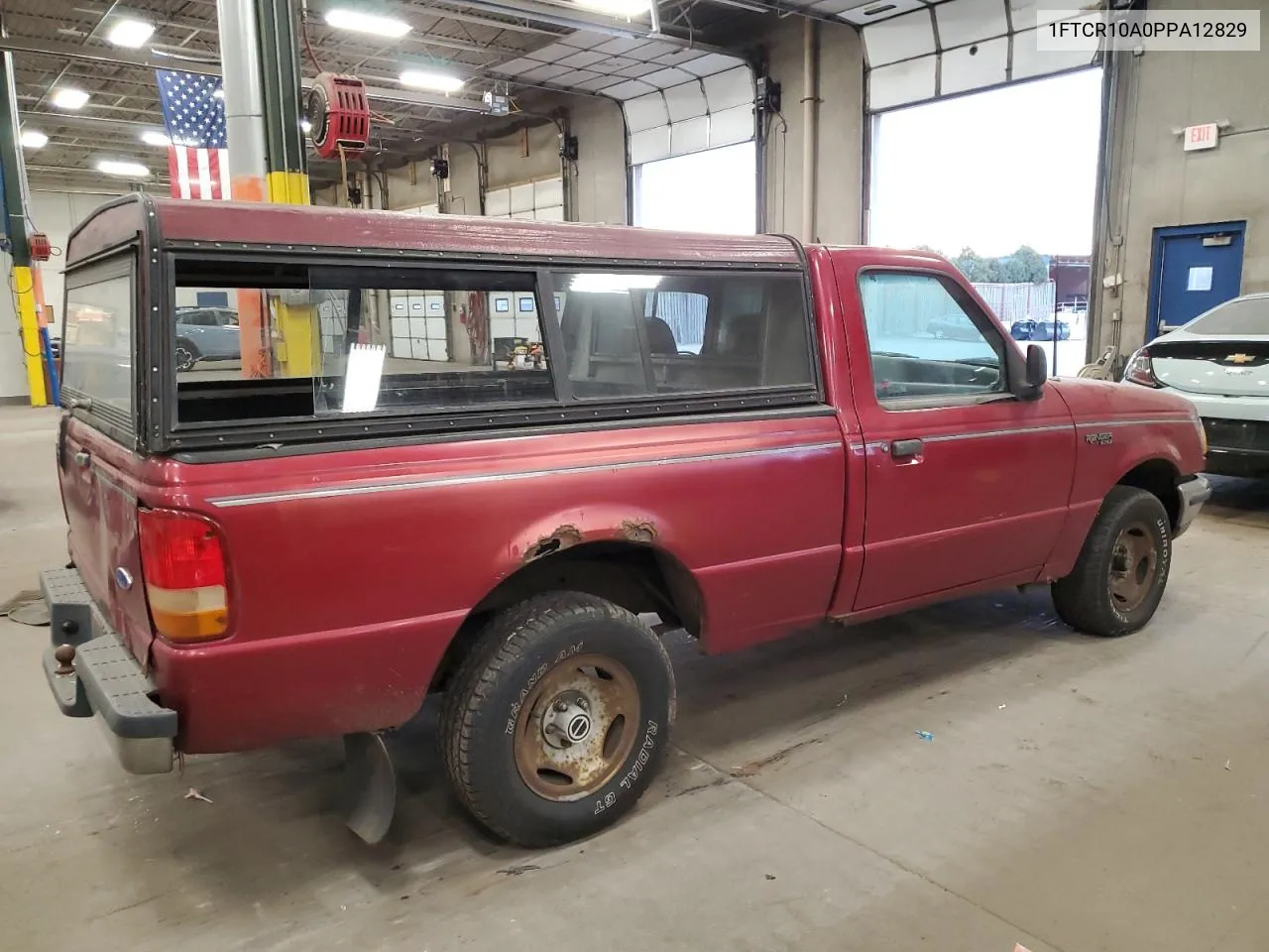 1993 Ford Ranger VIN: 1FTCR10A0PPA12829 Lot: 75096044