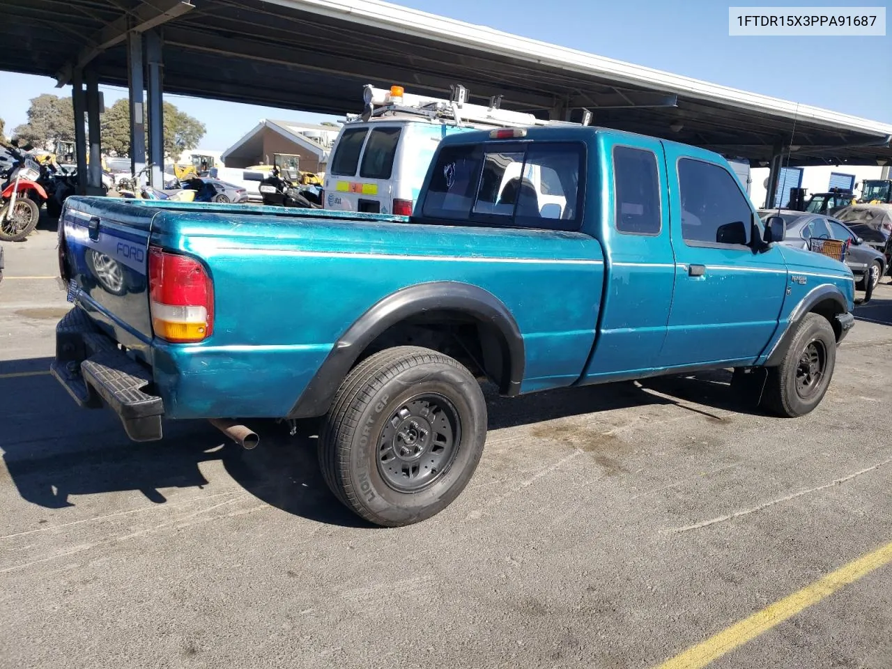 1993 Ford Ranger Super Cab VIN: 1FTDR15X3PPA91687 Lot: 75474584