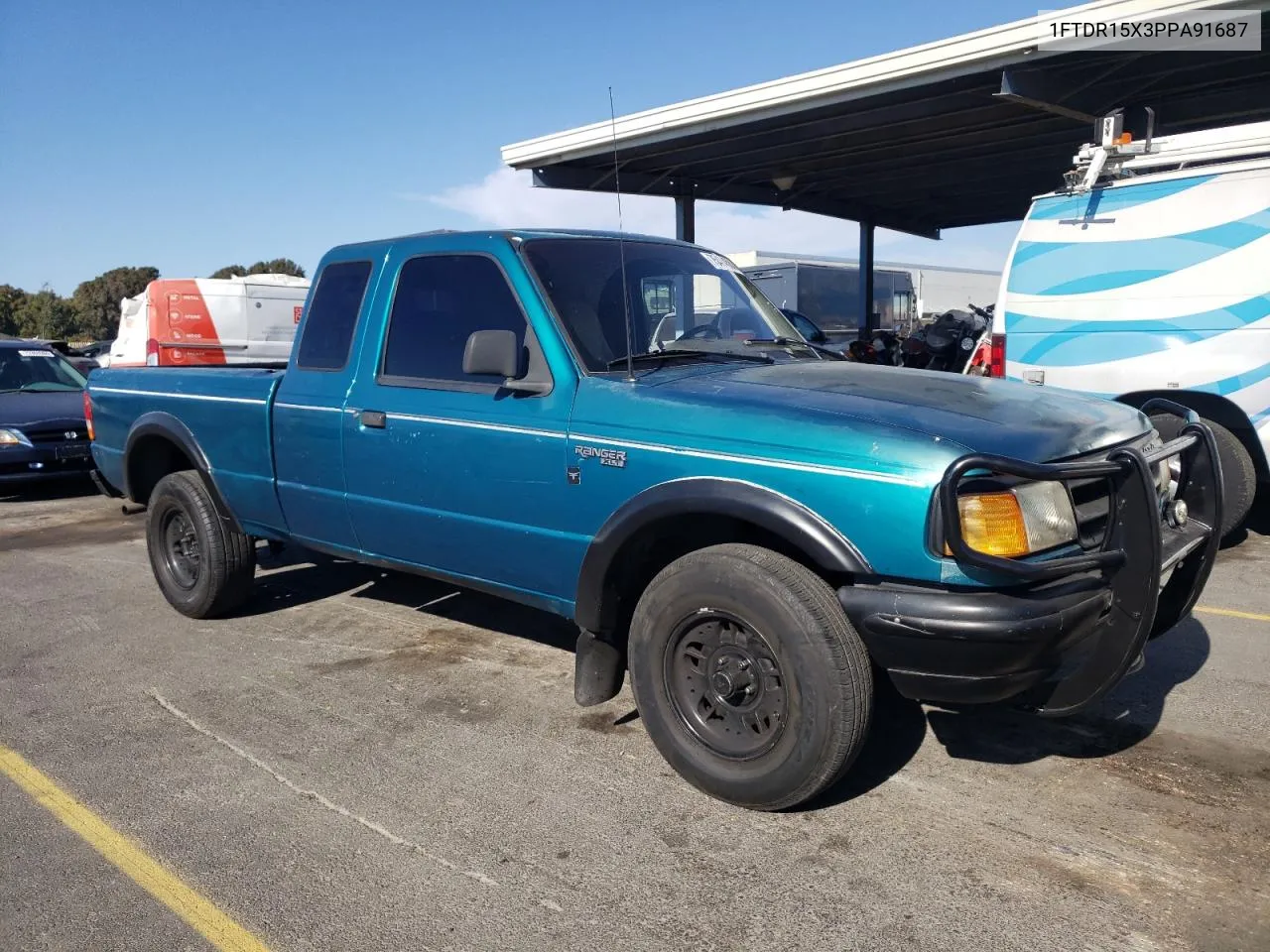 1993 Ford Ranger Super Cab VIN: 1FTDR15X3PPA91687 Lot: 75474584