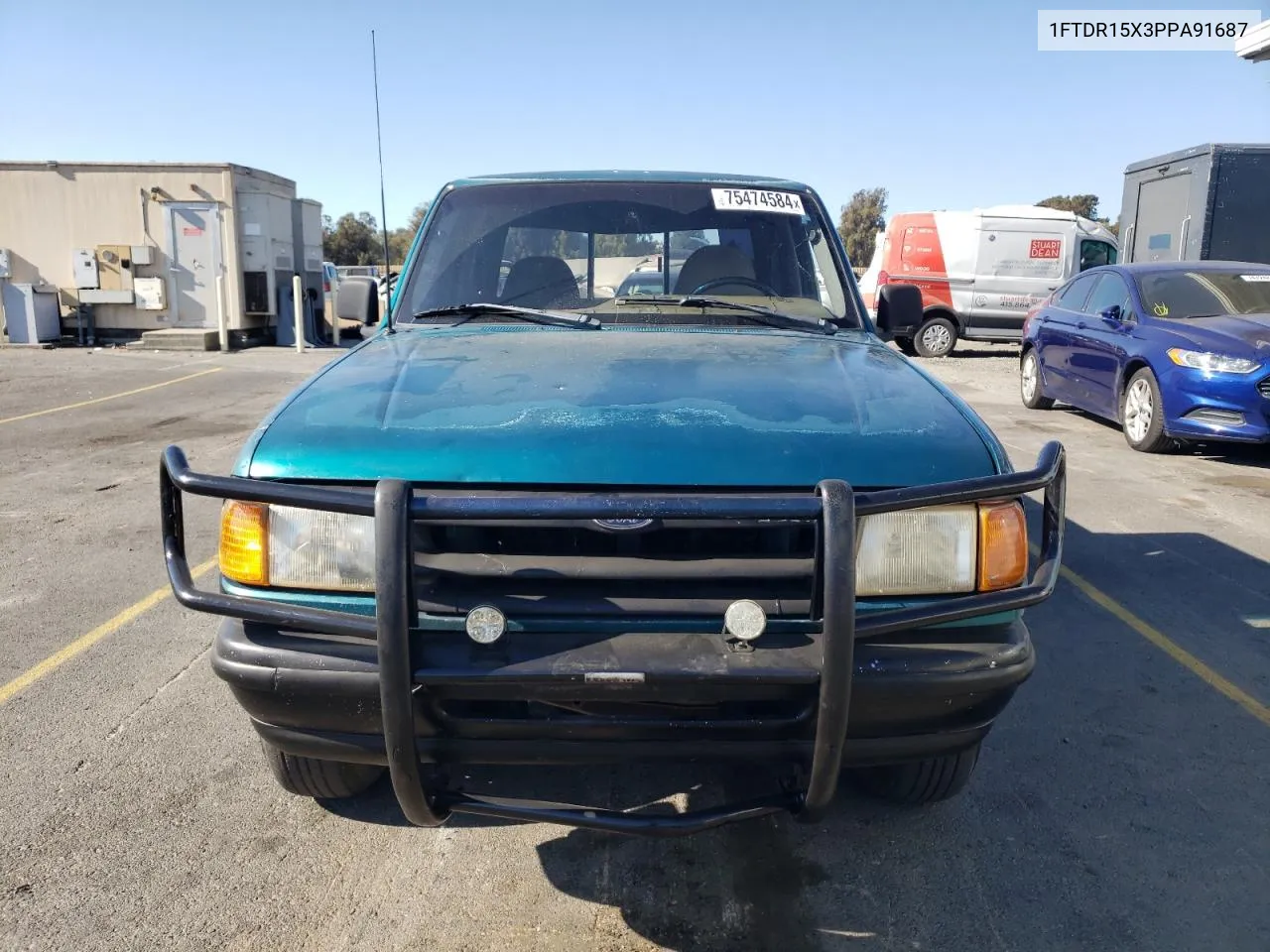 1993 Ford Ranger Super Cab VIN: 1FTDR15X3PPA91687 Lot: 75474584