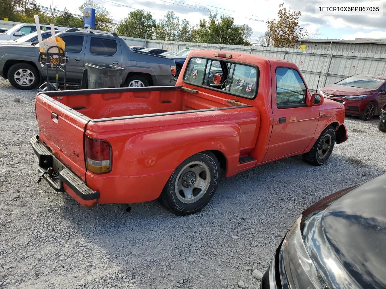 1993 Ford Ranger VIN: 1FTCR10X6PPB67065 Lot: 75532034