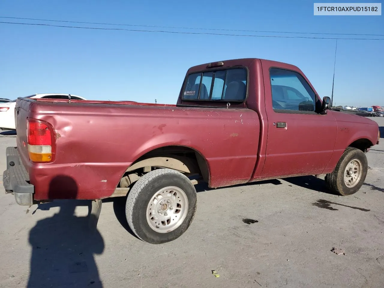 1993 Ford Ranger VIN: 1FTCR10AXPUD15182 Lot: 76781074