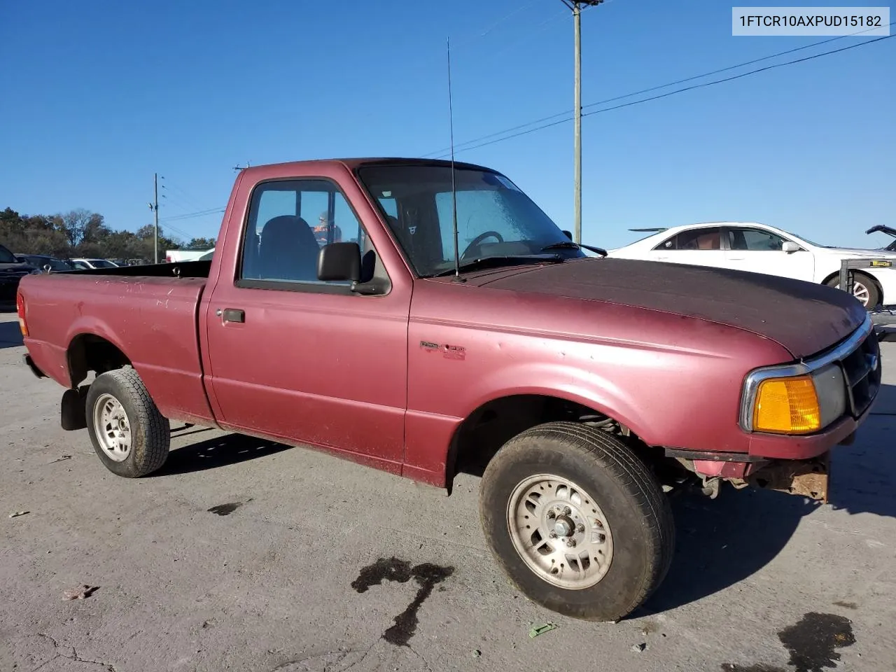 1993 Ford Ranger VIN: 1FTCR10AXPUD15182 Lot: 76781074