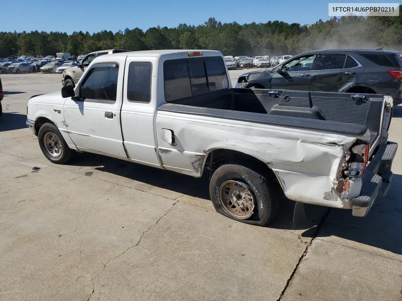 1993 Ford Ranger Super Cab VIN: 1FTCR14U6PPB70211 Lot: 76870984