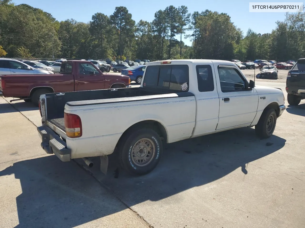 1993 Ford Ranger Super Cab VIN: 1FTCR14U6PPB70211 Lot: 76870984