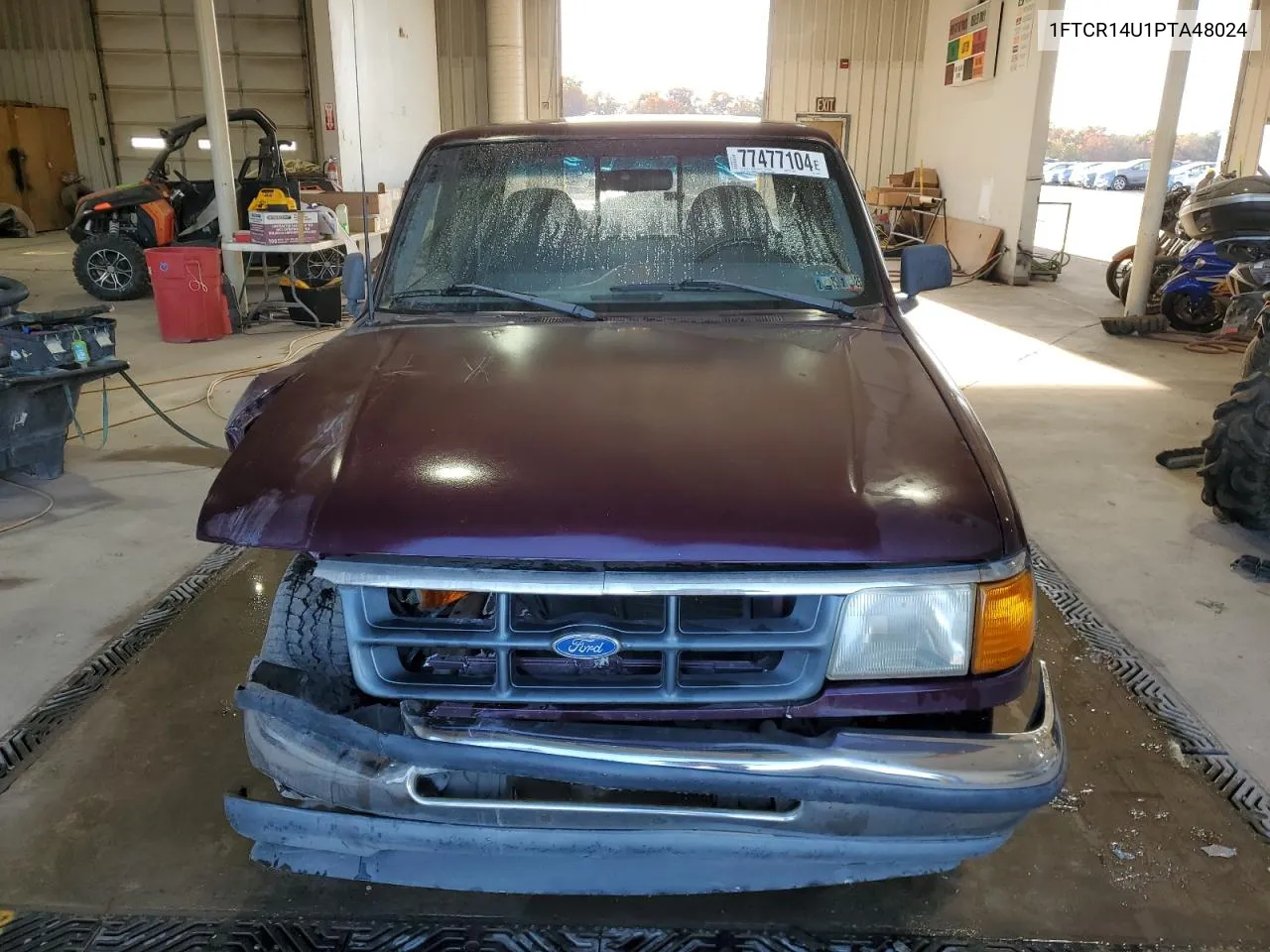 1993 Ford Ranger Super Cab VIN: 1FTCR14U1PTA48024 Lot: 77477104