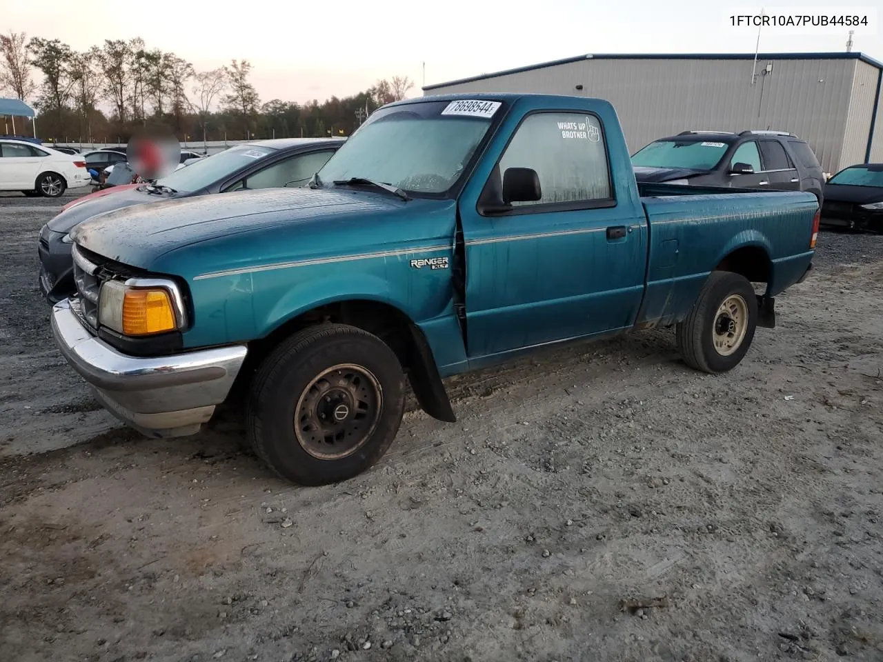 1993 Ford Ranger VIN: 1FTCR10A7PUB44584 Lot: 78698544