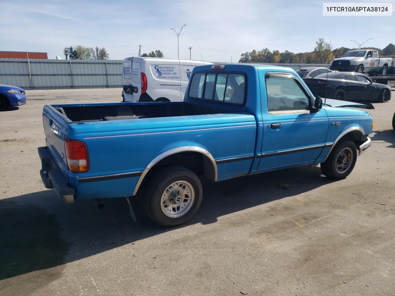 1993 Ford Ranger VIN: 1FTCR10A5PTA38124 Lot: 79010734