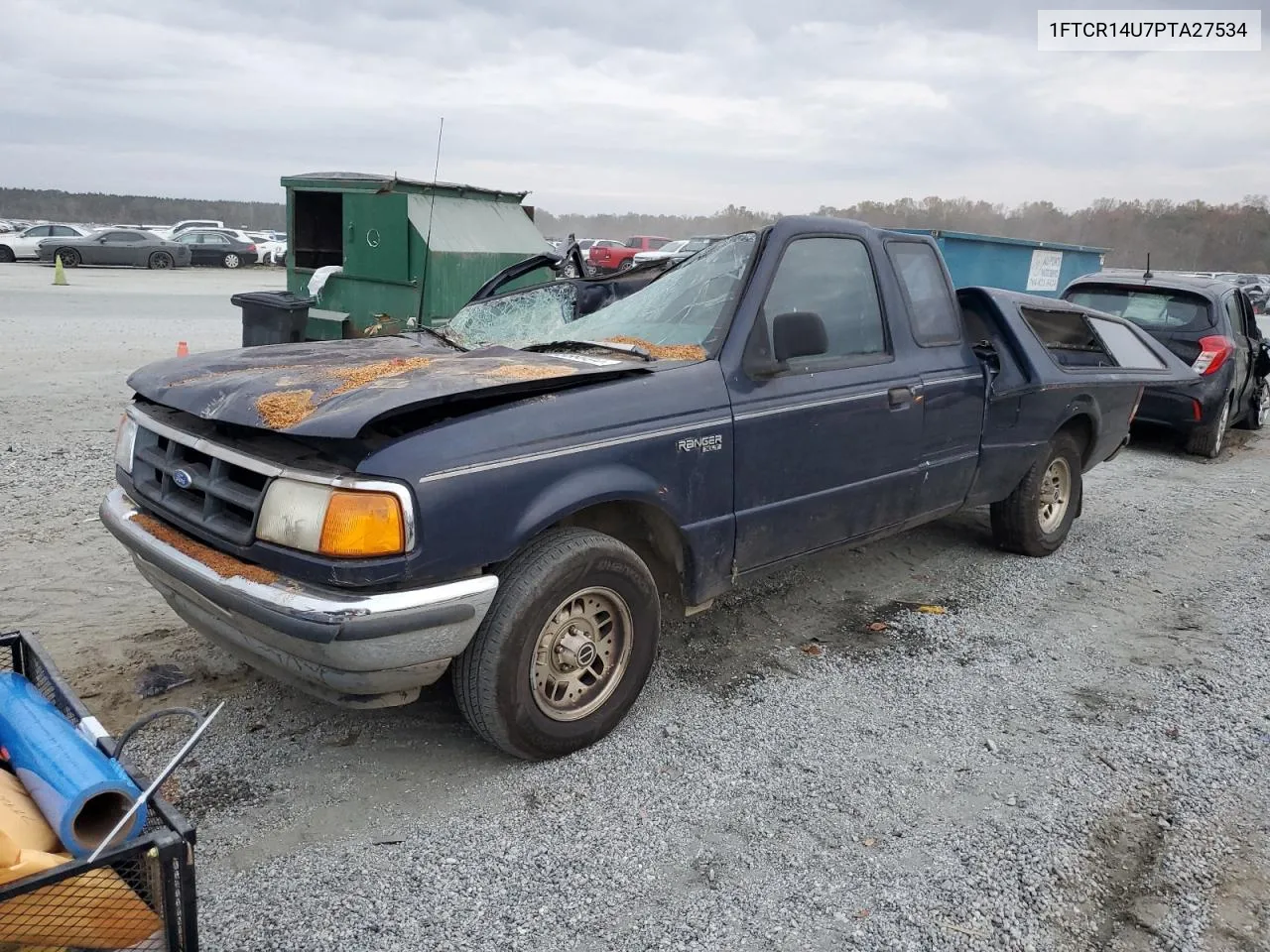 1993 Ford Ranger Super Cab VIN: 1FTCR14U7PTA27534 Lot: 79089994