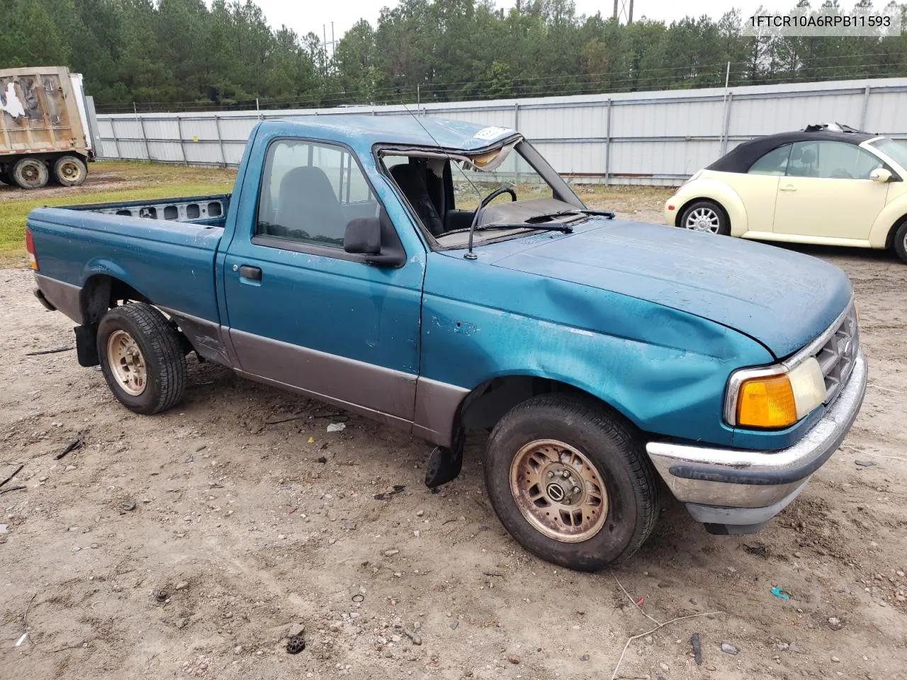 1994 Ford Ranger VIN: 1FTCR10A6RPB11593 Lot: 59837954