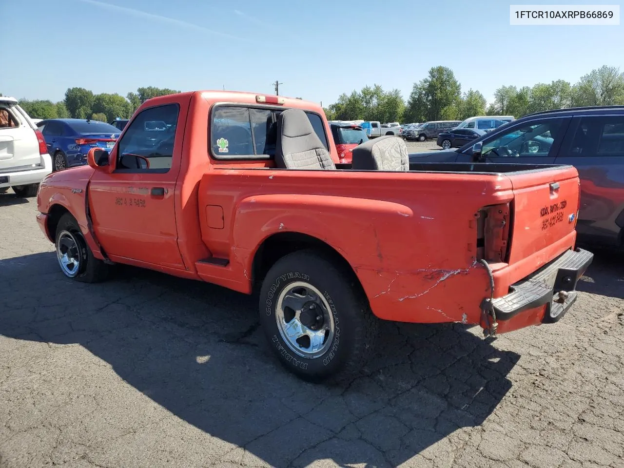 1994 Ford Ranger VIN: 1FTCR10AXRPB66869 Lot: 68356944