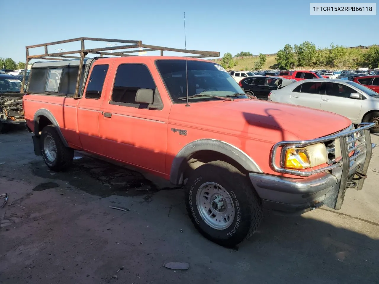 1994 Ford Ranger Super Cab VIN: 1FTCR15X2RPB66118 Lot: 69262254