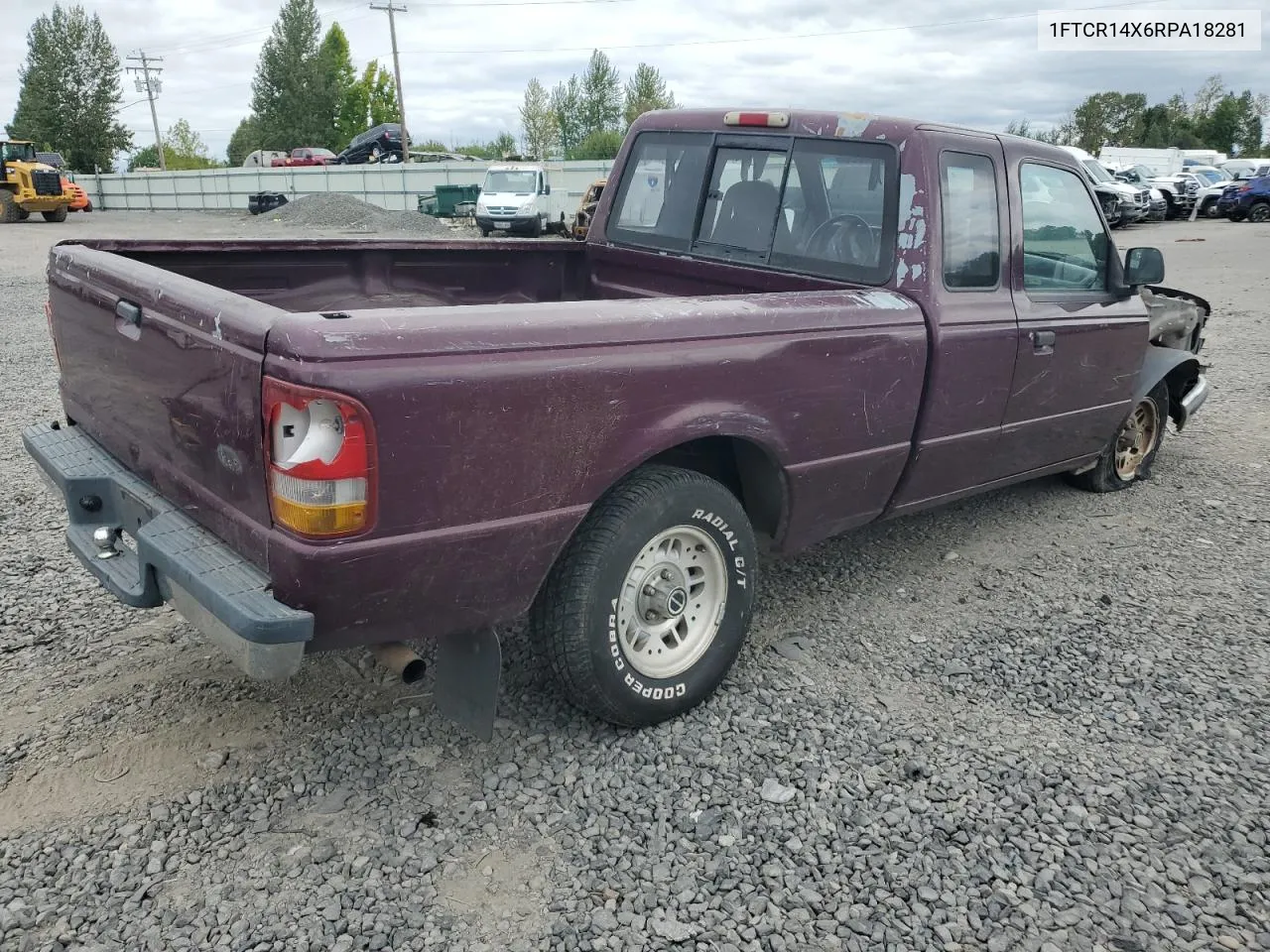 1994 Ford Ranger Super Cab VIN: 1FTCR14X6RPA18281 Lot: 69644804