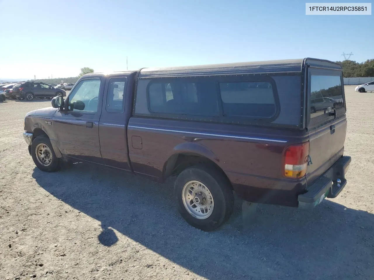 1994 Ford Ranger Super Cab VIN: 1FTCR14U2RPC35851 Lot: 69821634