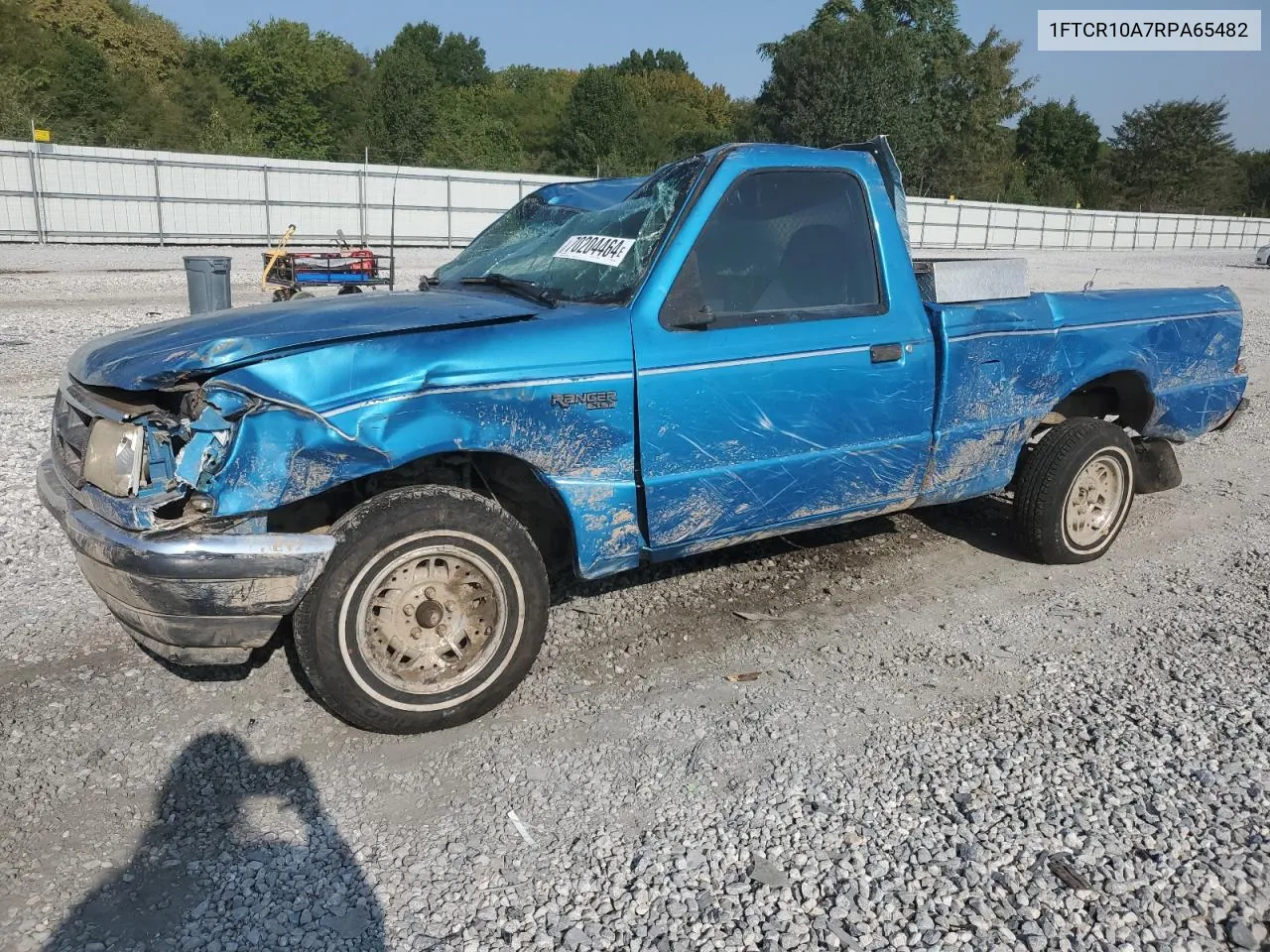 1994 Ford Ranger VIN: 1FTCR10A7RPA65482 Lot: 70204464