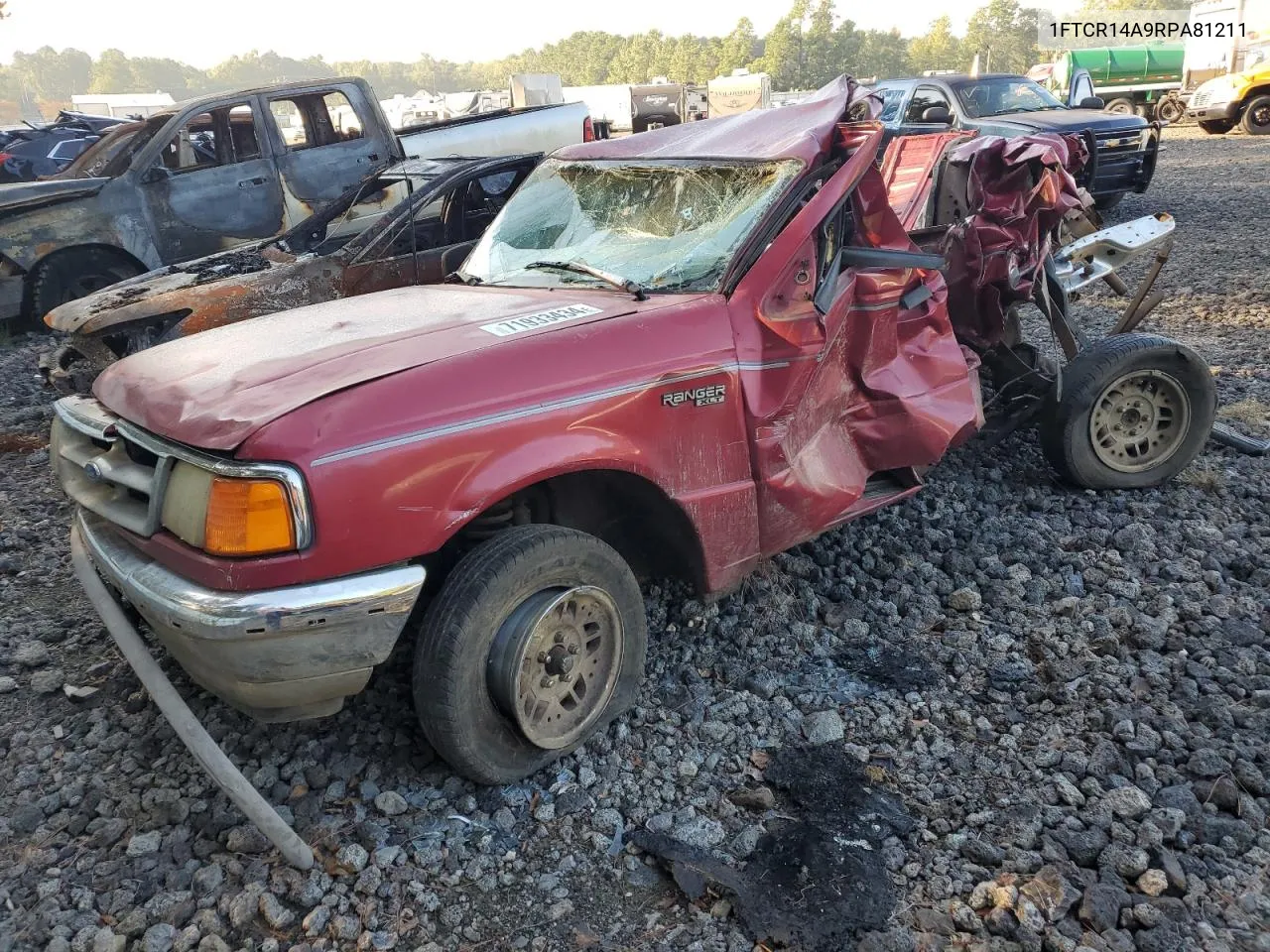 1994 Ford Ranger Super Cab VIN: 1FTCR14A9RPA81211 Lot: 71933434