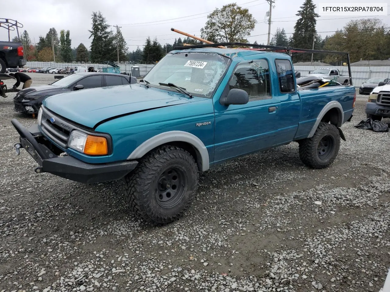 1994 Ford Ranger Super Cab VIN: 1FTCR15X2RPA78704 Lot: 75897234