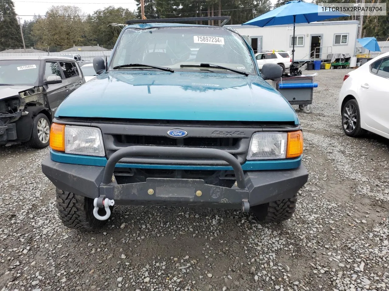 1994 Ford Ranger Super Cab VIN: 1FTCR15X2RPA78704 Lot: 75897234