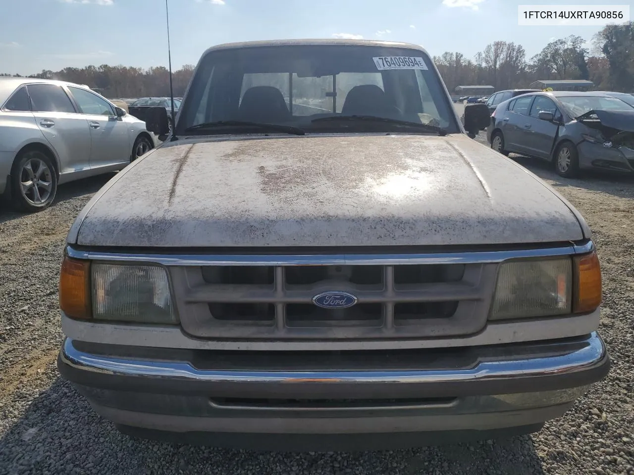 1994 Ford Ranger Super Cab VIN: 1FTCR14UXRTA90856 Lot: 76409694