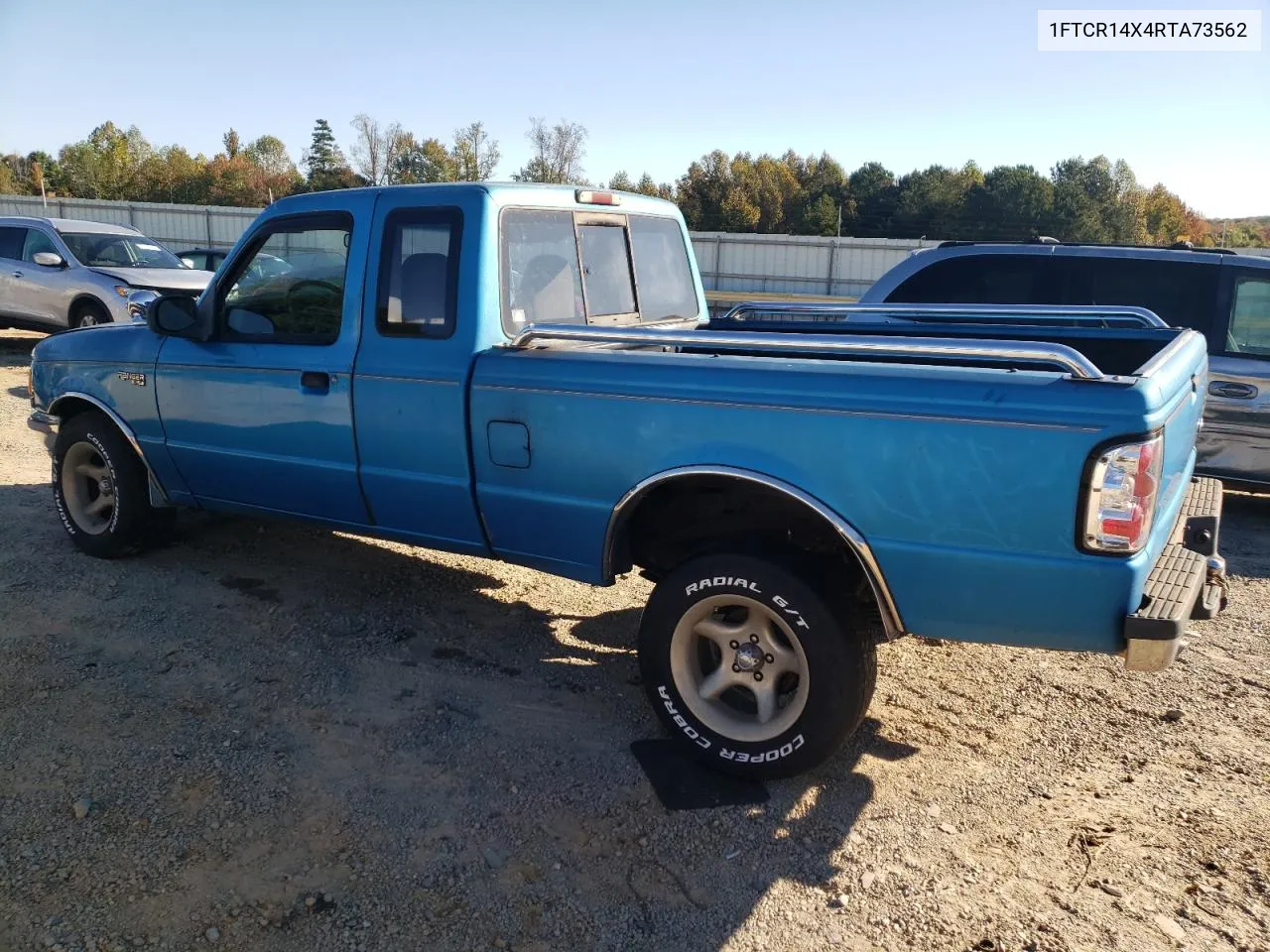 1994 Ford Ranger Super Cab VIN: 1FTCR14X4RTA73562 Lot: 76633764