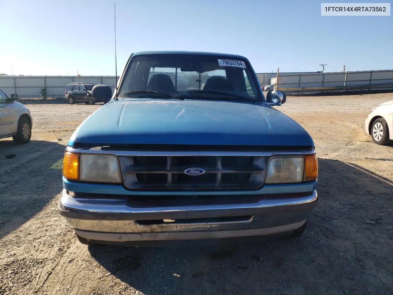 1994 Ford Ranger Super Cab VIN: 1FTCR14X4RTA73562 Lot: 76633764