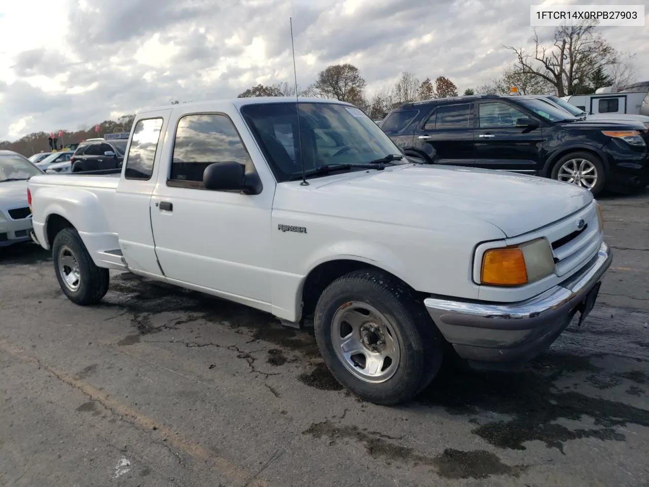 1994 Ford Ranger Super Cab VIN: 1FTCR14X0RPB27903 Lot: 77212614