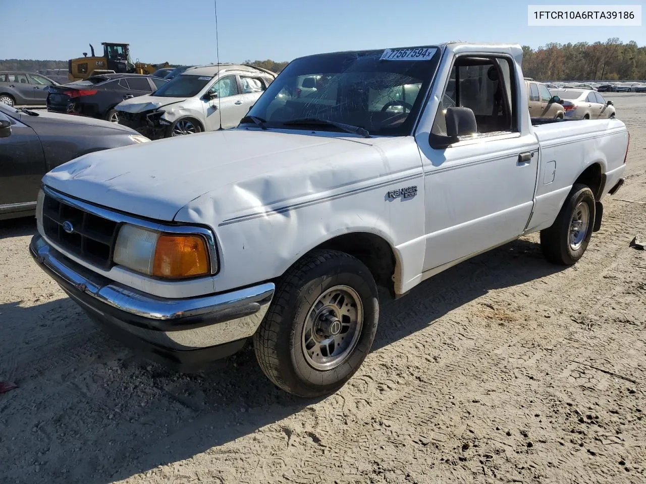 1994 Ford Ranger VIN: 1FTCR10A6RTA39186 Lot: 77567594