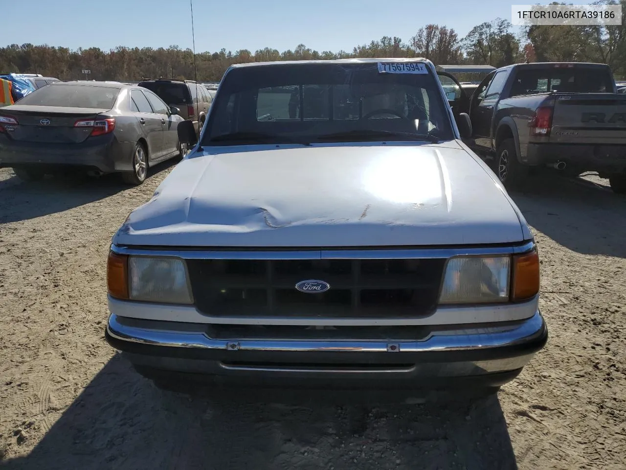 1994 Ford Ranger VIN: 1FTCR10A6RTA39186 Lot: 77567594