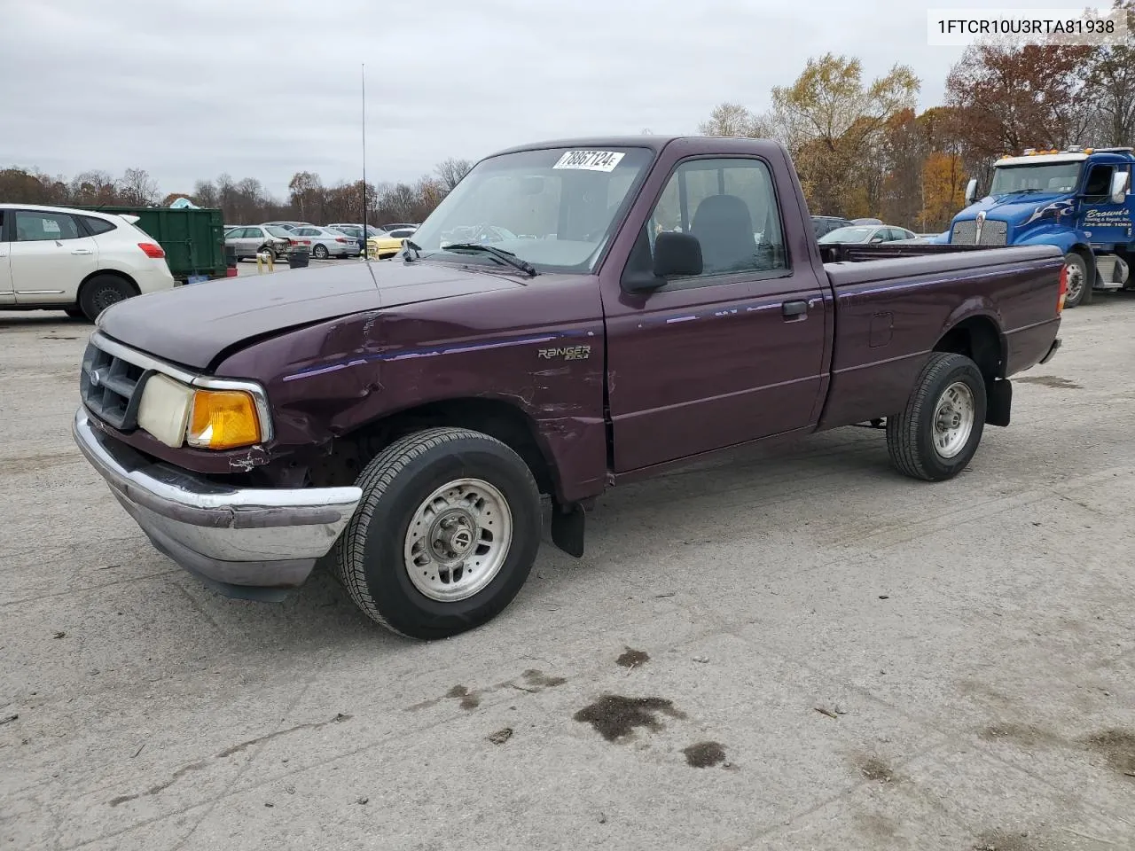 1994 Ford Ranger VIN: 1FTCR10U3RTA81938 Lot: 78867124