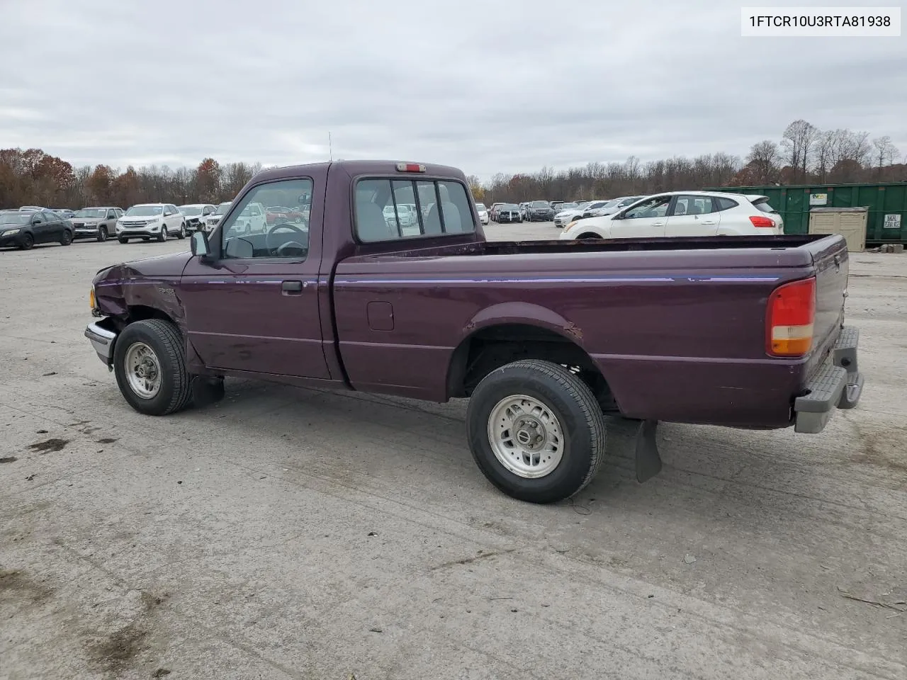 1994 Ford Ranger VIN: 1FTCR10U3RTA81938 Lot: 78867124