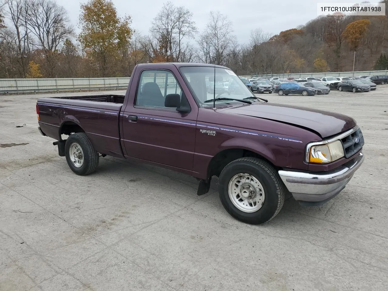 1994 Ford Ranger VIN: 1FTCR10U3RTA81938 Lot: 78867124