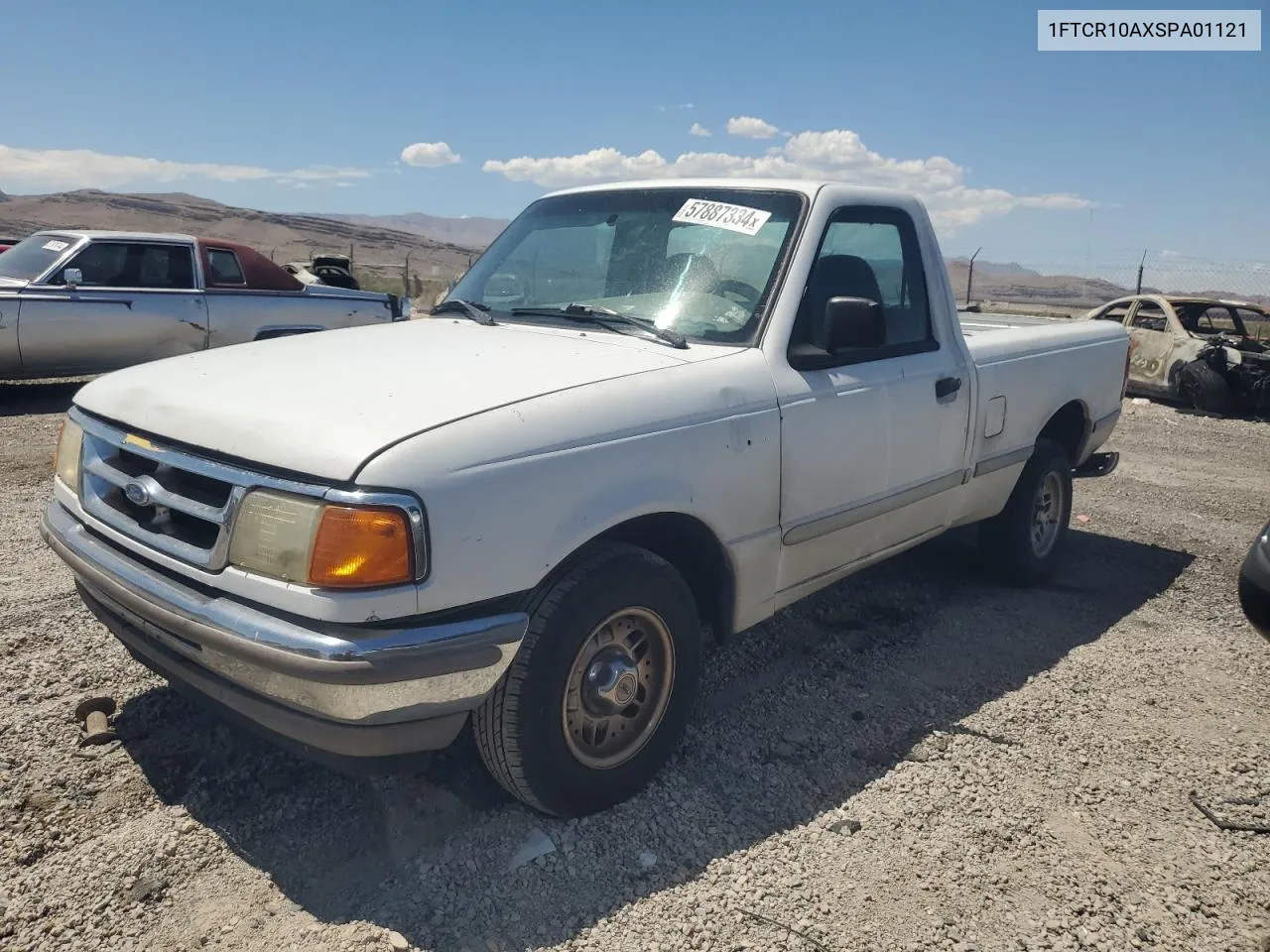 1995 Ford Ranger VIN: 1FTCR10AXSPA01121 Lot: 57887334