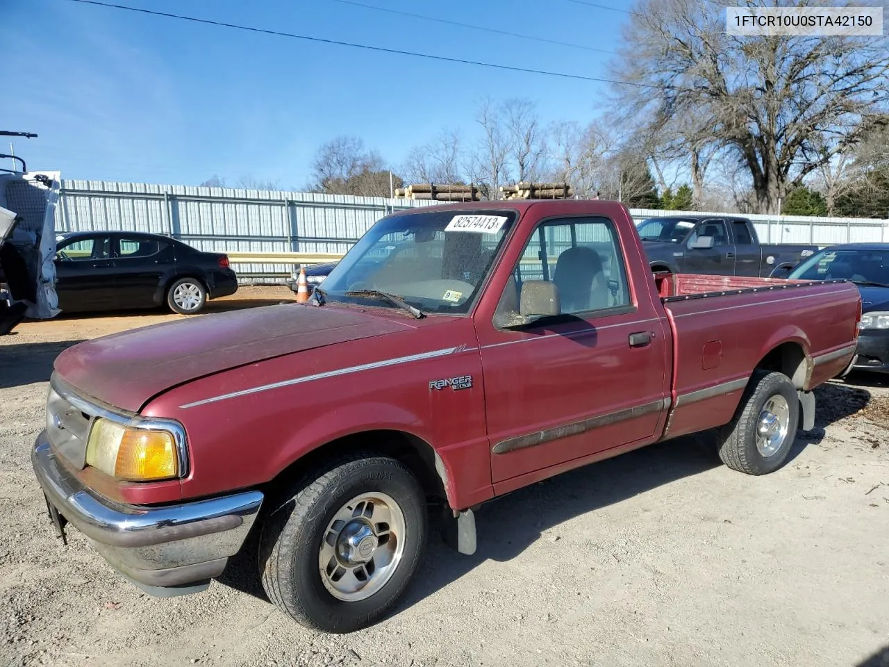 1995 Ford Ranger VIN: 1FTCR10U0STA42150 Lot: 65991834