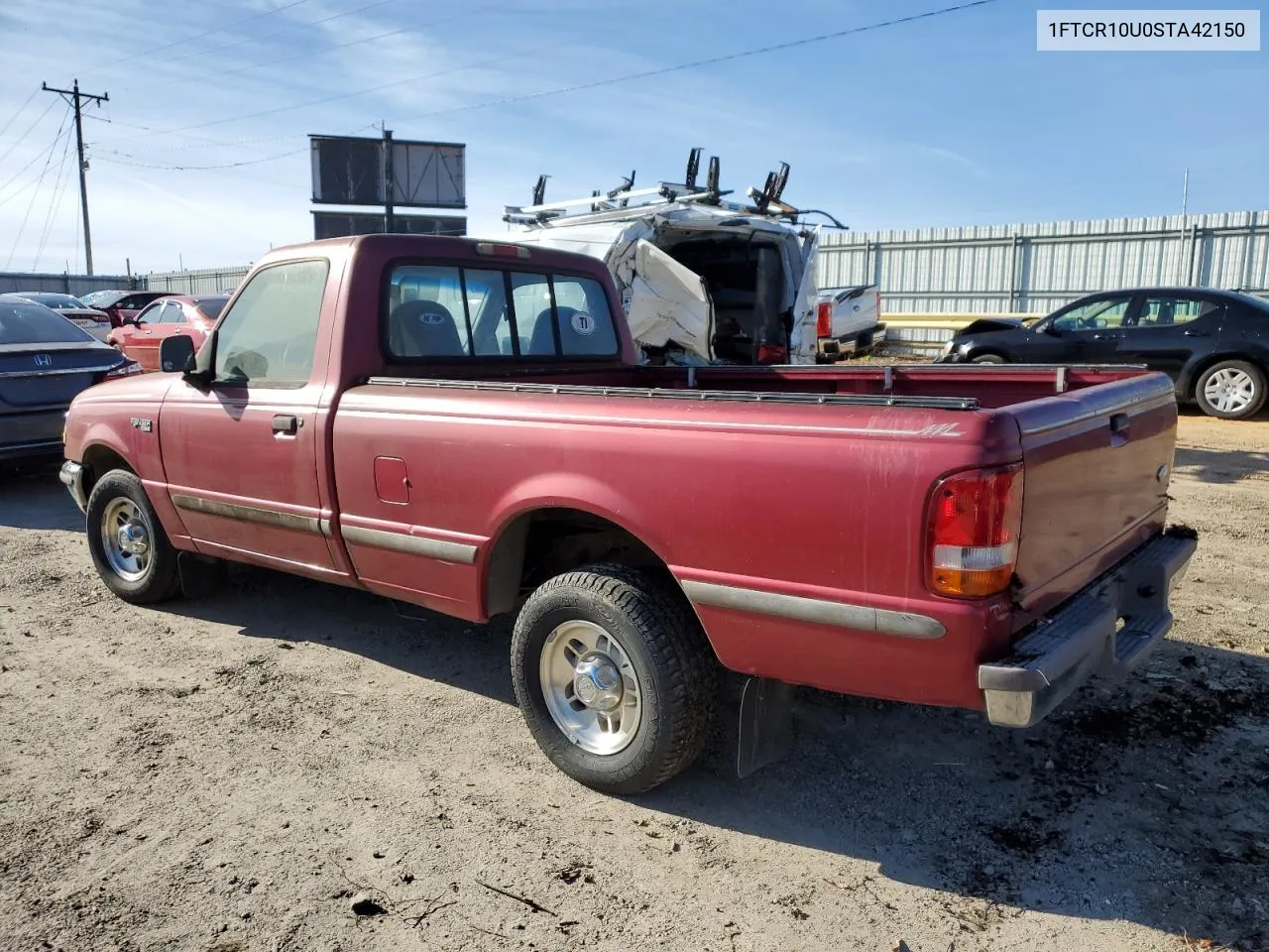 1995 Ford Ranger VIN: 1FTCR10U0STA42150 Lot: 65991834