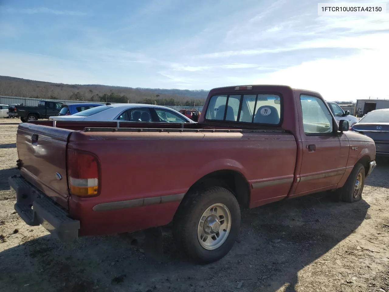 1995 Ford Ranger VIN: 1FTCR10U0STA42150 Lot: 65991834