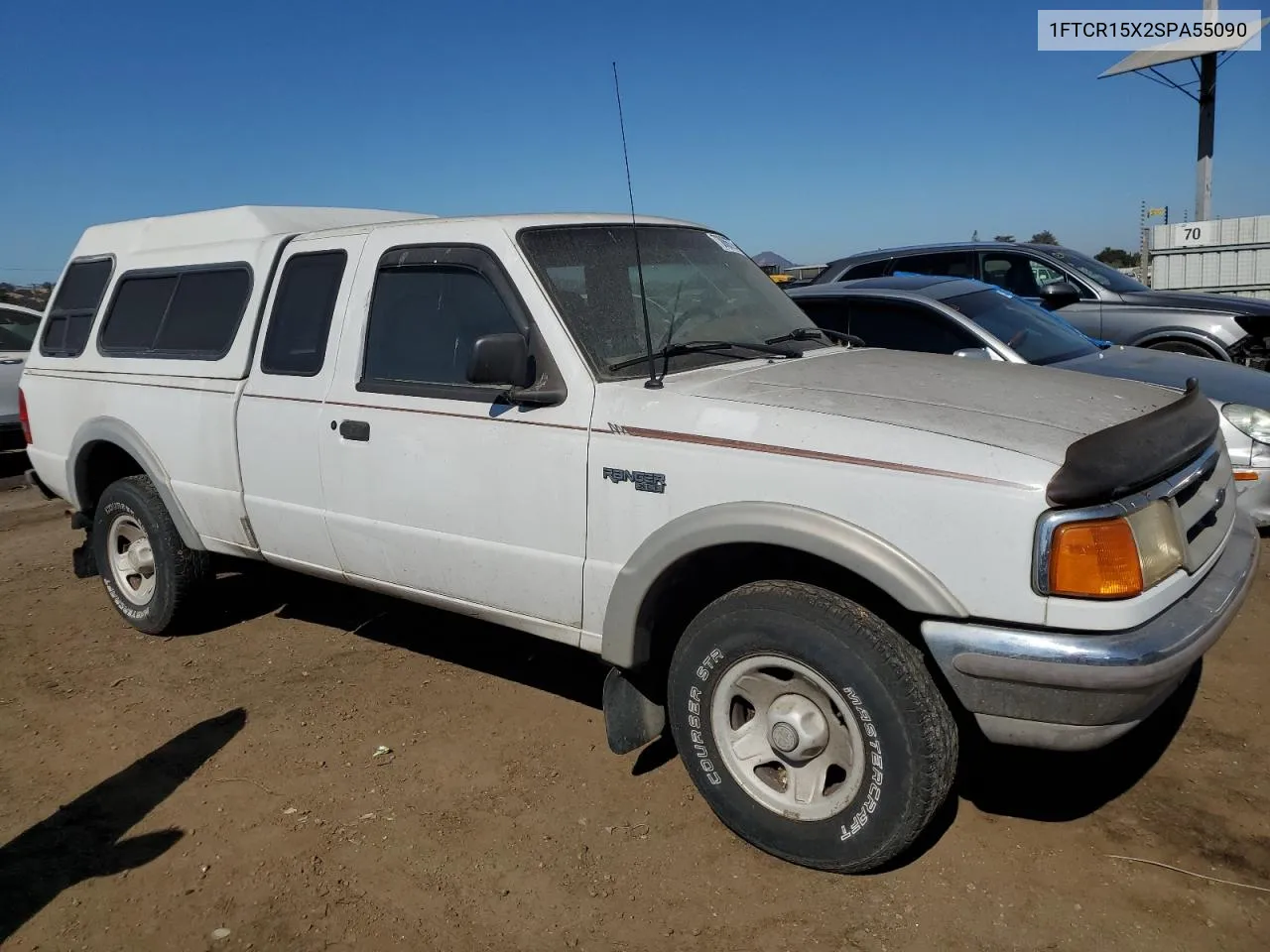 1995 Ford Ranger Super Cab VIN: 1FTCR15X2SPA55090 Lot: 73066774