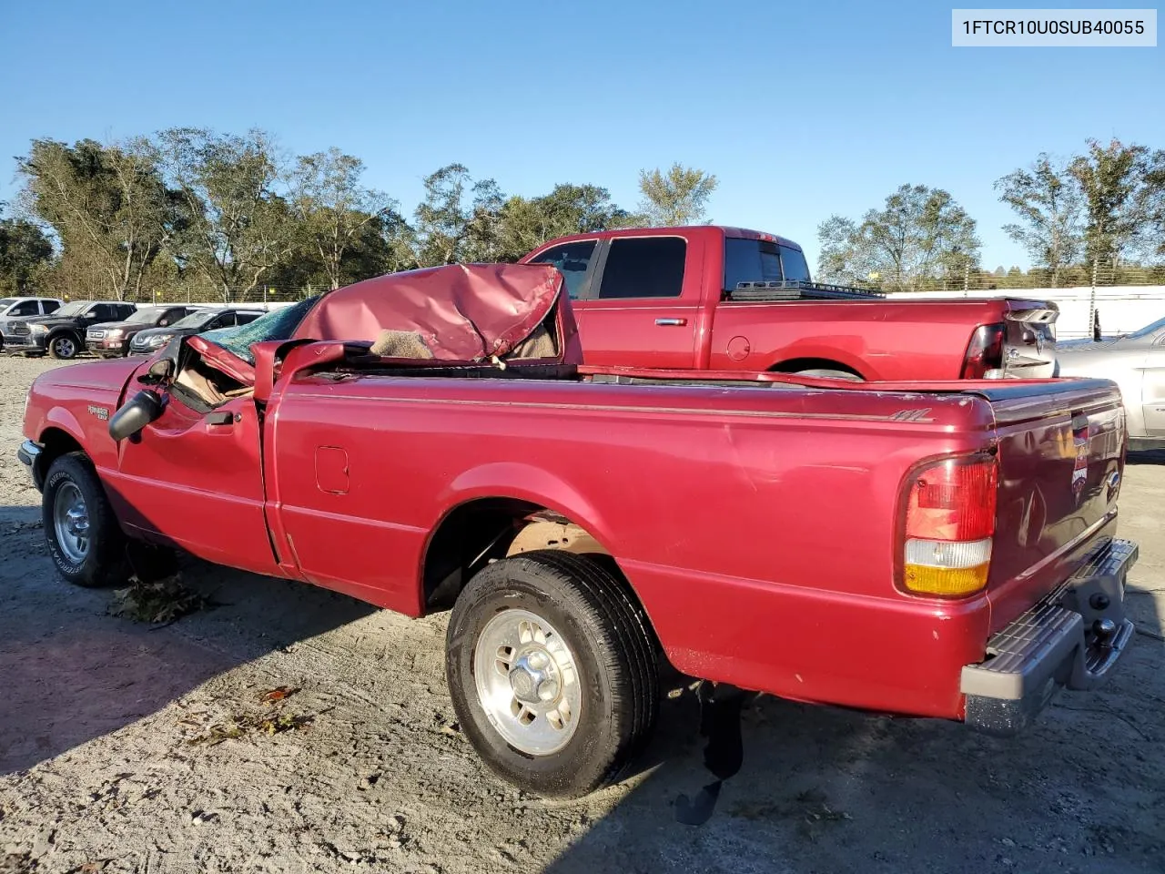 1995 Ford Ranger VIN: 1FTCR10U0SUB40055 Lot: 75020254