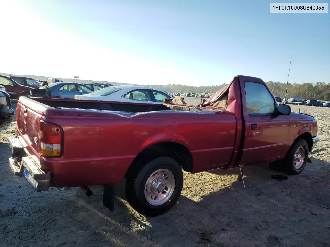 1995 Ford Ranger VIN: 1FTCR10U0SUB40055 Lot: 75020254