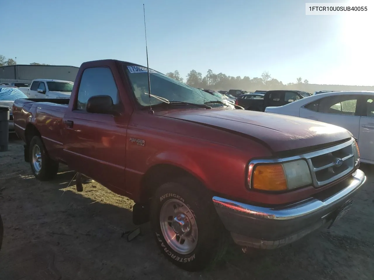 1995 Ford Ranger VIN: 1FTCR10U0SUB40055 Lot: 75020254